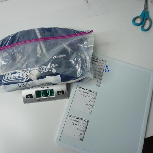 VTG 70s Tultex Blue Full Zip Sweatshirt Stripes Athletic Jacket USA‎ Made Mens M - Picture 5 of 5